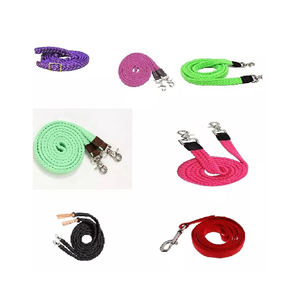 Heavy Duty Pure Cotton <b>Horse</b> Reins Comfortable and Durable Equestrian Halter and Lead Rope for Riding - Product Image 4