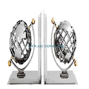 Sujetalibros de mesa de madera de Color marrón hecho a mano de último diseño, superventas, nuevo estilo clásico, sujetalibros para el hogar y la escuela, suministro - Product Image 5