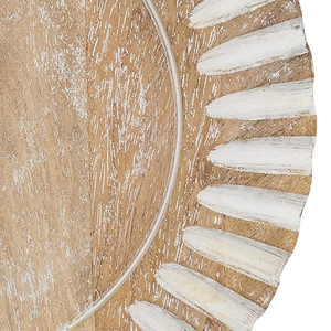 Assiettes de présentation rondes de bonne qualité avec des assiettes de présentation en bois solides et de forme personnalisée à vendre - Product Image 4