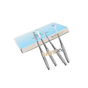 Ensemble d'osteotomes orthopédiques 4mm 6mm 8mm 10mm autoclavables, instruments chirurgicaux vétérinaires pour l'orthopédie animale - Product Image 1