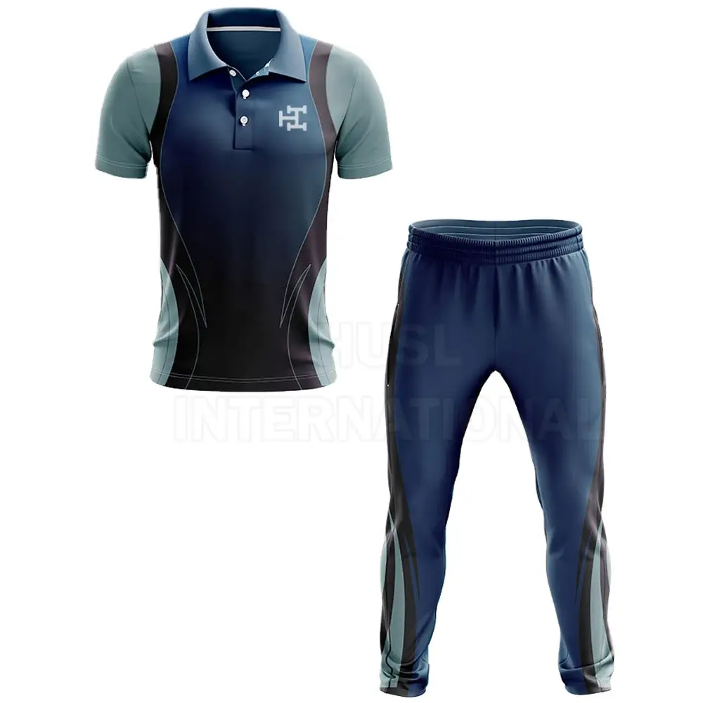 Produttore Pakistan Custom Cricket Kit uniformi Team Design sublimazione Full Hand Made Sport Jersey leggero