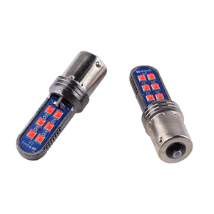 Auto T20 lampadina di segnalazione a Led 1156 BA15S 1157 3156 3157 7440 7443 retro lampada Canbus lampadine freno - Product Image 3