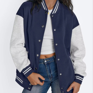 Men's Winter Casual Custom Printed Varsity <b>Jacket</b> with <b>Waterproof</b> & Windproof Features Durable Quality Private Label - Product Image 1