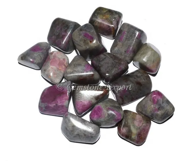 Ruby Feldspar Tumbled Stone For Sale Bulk Wholesale Natural Polished Tumbled Stone For Healing