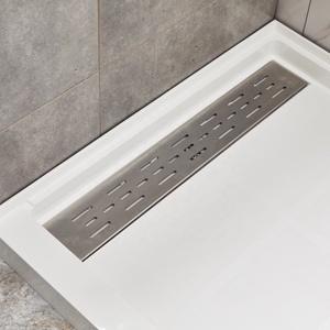 Plato de Ducha de Superficie Sólida para Baño, Base de Ducha SMC con Desagüe - Product Image 2