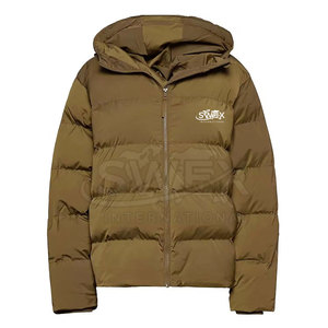 Chaqueta de invierno de burbuja al mejor precio, chaqueta cálida de invierno de burbuja de color sólido, chaqueta de invierno hecha en Pakistán - Product Image 1