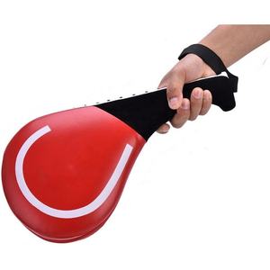 Taekwondo Kick Pad-Microfiber Leather Double-Kicking Durable Strike Pads Kickboxing Training Sports <b>Karate</b> Target Pad - Product Image 1