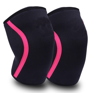 Genouillères de compression unisexes en spandex et nylon respirant, anti-UV, à séchage rapide, pour musculation, support de compression, genouillères robustes - Product Image 3