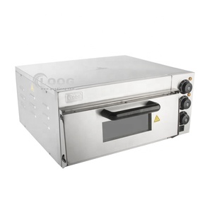 Bán buôn thép không gỉ duy nhất lò nướng bánh pizza điện Countertop Baking thiết bị cho ngoài trời & khách sạn sử dụng nhà máy cung cấp - Product Image 3
