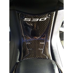 Adesivi 3D per poggiapiedi anteriore moto Yamaha Tmax 530 2017-2019 compatibili con il modello - Product Image 1