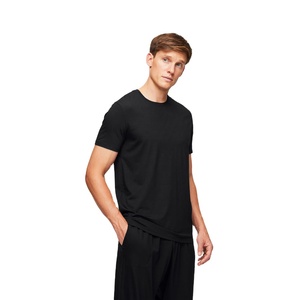Conjunto de Camiseta y Pantalones Cortos de Verano para Hombre, Casual, Transpirable, 100% Algodón - Product Image 1