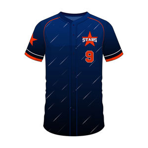 Ropa de entrenamiento de Equipo de moda, uniforme de béisbol de secado rápido transpirable cómodo y elegante, uniforme de béisbol más nuevo al por mayor - Product Image 3