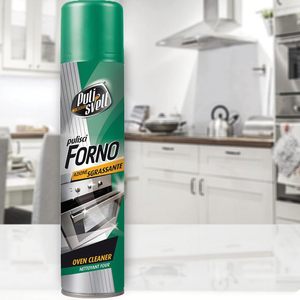 Pulisvelt สเปรย์ทำความสะอาดเตาอบ300มล. ที่ผลิตจากอิตาลีน้ำยาทำความสะอาดคราบไขมันในครัวขจัดเกล็ดสำหรับสุขอนามัยน้ำยาทำความสะอาดเครื่องใช้ในครัวเรือน - Product Image 3