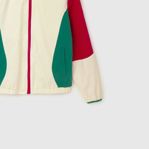 Vestes d'automne pour hommes à col montant imprimées sur mesure, style urbain, color-block, respirantes, imperméables et coupe-vent - Product Image 4