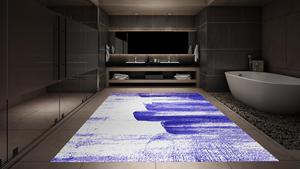 Alfombra Persa de Lana Anudada a Mano con Patrón Abstracto, Antideslizante, Ecológica, de 12 mm de Grosor para Salas de Estar, Hoteles y Espacios Comerciales - Product Image 6