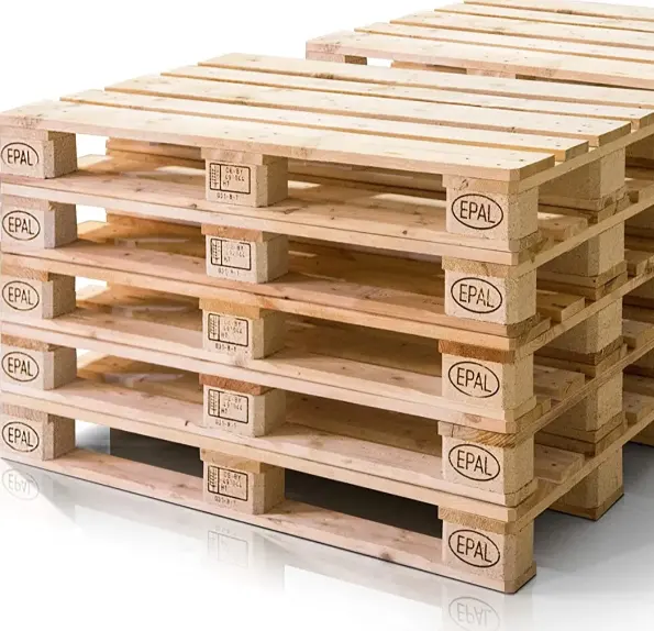 Paletes de madeira de pinho Euro Epal Paletes de madeira por atacado Paletes de madeira Epal/Euro/Paletes de madeira Euro 1200x800