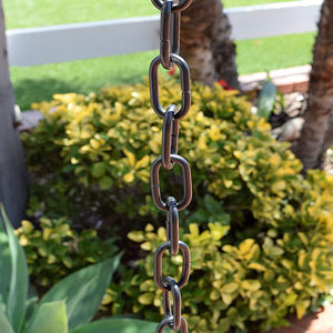 โซ่ระบายน้ำฝนสำหรับหลังคาแบบพรีเมียมสำหรับตกแต่งสวนกลางแจ้ง ทำจากโลหะ - Product Image 5