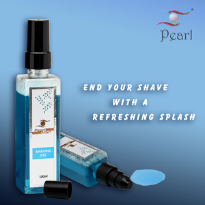 Precision Shaving Gel for Effortless Hair Removal Smooth Burn-Free Pearl Targets Minor Abrasions Shaving Hair Removal Products - Product Image 4