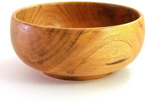 Frutero Redondo de Madera de Acacia Natural de Buena Calidad con Logotipo Personalizado para Servir Alimentos - Product Image 6