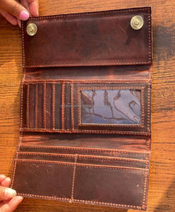 Nouveau Western élégant en cuir usiné à la main femmes embrayages conçus sacs à main vente chaude véritable cuir de vachette mince porte-carte portefeuilles - Product Image 5