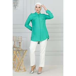 Túnica Casual con Bolsillos para Mujer 34339, Tejido de Viscosa/Poliéster - Product Image 5