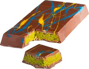 Achetez maintenant la célèbre barre Halal au chocolat pistache virale de Dubaï avec Soft Kunafa Center aimée par des millions de personnes dans le monde - Product Image 1