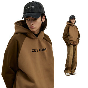 Pulls à capuche de haute qualité pour hommes avec manches longues Logo personnalisé Sweatshirts en molleton à la mode-Vente en gros - Product Image 1