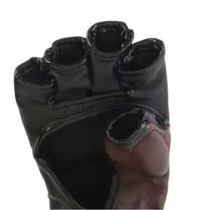 Guantes de MMA de Primera Calidad, de Forro Polar, Medios Dedos, Diseño de Primera Clase, Servicios OEM, Cómodos para Entrenamiento al Aire Libre, Mejores Guantes de Cuero para Hombre - Product Image 5