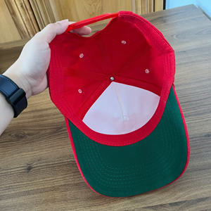 Gorra de béisbol con tela de algodón, texto bordado personalizado para hombres y mujeres, uso al aire libre, estilo de diseño de 5 paneles, función 3D - Product Image 4