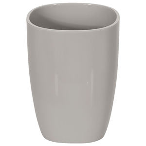 Spirella Pure Collection, Porte-brosse à dents 7,5x7,5x10 cm, Polystyrène, Beige - Product Image 1