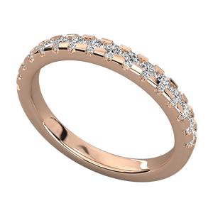 Bague pour femme en or 9 carats avec diamant de laboratoire - Product Image 5
