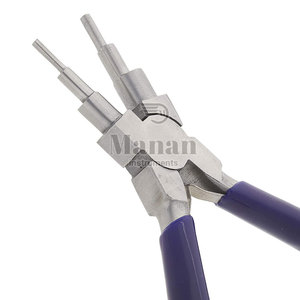 High Quality Durable Stainless Steel Bail Making Pliers Jewelry <b>Crafting</b> Professional Tool MANAN INSTRUMENTS Customized Weight - Product Image 2