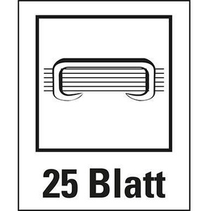 เครื่องเย็บกระดาษ Leitz NeXXt 5501 24/6 26/6 แบบยึดติด/ถอดออกได้/เย็บตะปู 25 แผ่น (80 กรัม/ตร.ม.) โลหะ/พลาสติก สีดำ 200 ลวดเย็บ 24/6 - Product Image 5