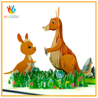 Tarjetas de invitación de impresión personalizadas, venta al por mayor, elefante, Animal, OEM, ODM, diseño, proveedor de Vietnam
