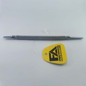 Removedor de callos empujador de cutículas de uñas de acero inoxidable de alta calidad de doble extremo para eliminar la piel muerta - Product Image 3