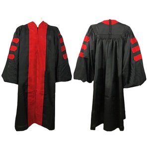 Togas y Birretes de Graduación Escolar de Primera Calidad al por Mayor, 100% Poliéster, Unisex - Product Image 6