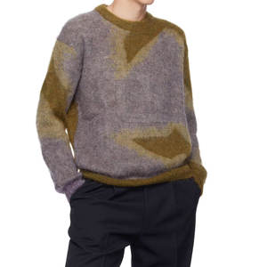 Suéteres de mohair para hombre, precio al por mayor, suéteres de mohair para hombre de tamaño personalizado, suéteres de mohair para hombre de calidad superior - Product Image 5