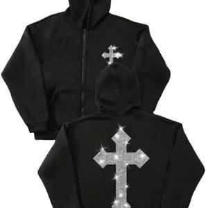 Sudaderas con Capucha para Hombre, Invierno, Color Sólido, Ecológicas, Transpirables, de Secado Rápido, con Logotipo Personalizado, 50% Algodón, 50% Poliéster, Uso Casual para Adultos - Product Image 1