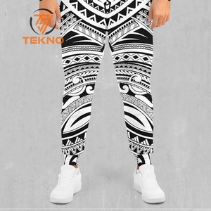 Survêtement à sublimation tendance pour homme avec tissu extensible doux et moderne pour les amateurs de style de vie actif. - Product Image 4