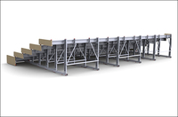 Tribunes télescopiques JY-715 pour extérieur et intérieur, sièges rétractables pour stades de football, arènes de basketball, sites sportifs