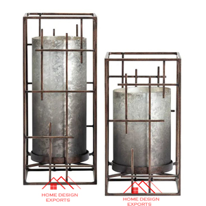 Vajilla de boda de diseño de tendencia, centros de mesa para fiestas y eventos, forma de hoja, portavelas de latón decorativo único - Product Image 6