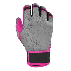 Gants de frappe de baseball professionnels pour adultes et jeunes Conception personnalisée en cuir véritable Gants de baseball de haute qualité pour hommes - Product Image 4