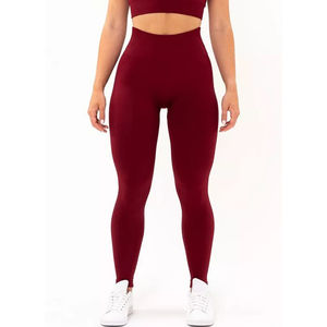 Fabricant OEM Logo personnalisé Gym Active Wear Fitness Leggings taille haute Femmes Yoga Pantalon Leggings extensible dans les quatre sens Service OEM - Product Image 1