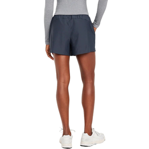 Top Quality High-Waisted PowerSoft <b>Shorts</b> for <b>Women</b> 3-inch Inseam Elastic-Drawstring Waist Front Pockets - Product Image 4