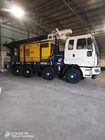 Nouvelle machine de forage de puits d'eau légère, montée sur camion, haute capacité, 1500 pieds, DTH et rotative, PRIME RIGS PDTHR-450