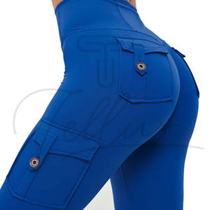 Leggings de yoga fitness de haute qualité pour femmes, respirants, tricotés, taille haute, épais, sans couture, pour l'hiver - Product Image 6