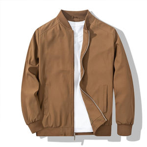 Veste bomber pour homme de qualité personnalisée, design 2026, manches en chenille, broderie de lettres, veste de baseball, veste universitaire pour homme, printemps - Product Image 1