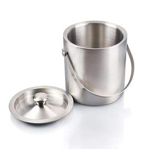 Customized Hot Sale Wine Cooler Ice <b>Bucket</b> Stainless Steel Champagne <b>Bucket</b> for Bar Restaurant - Product Image 4