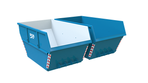 BDB-Contenedor de residuos industrial de 8m de capacidad, material Hardox, para maquinaria de tratamiento de residuos de basura, material de 1/2 ", 2", 2 ", 2", 2 ", 2 - Product Image 3