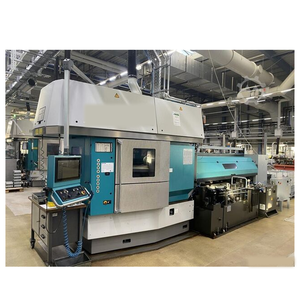 Tour CNC vertical monobroche 3 axes robuste à haute productivité avec tourelle porte-outils et interpolation - Product Image 1